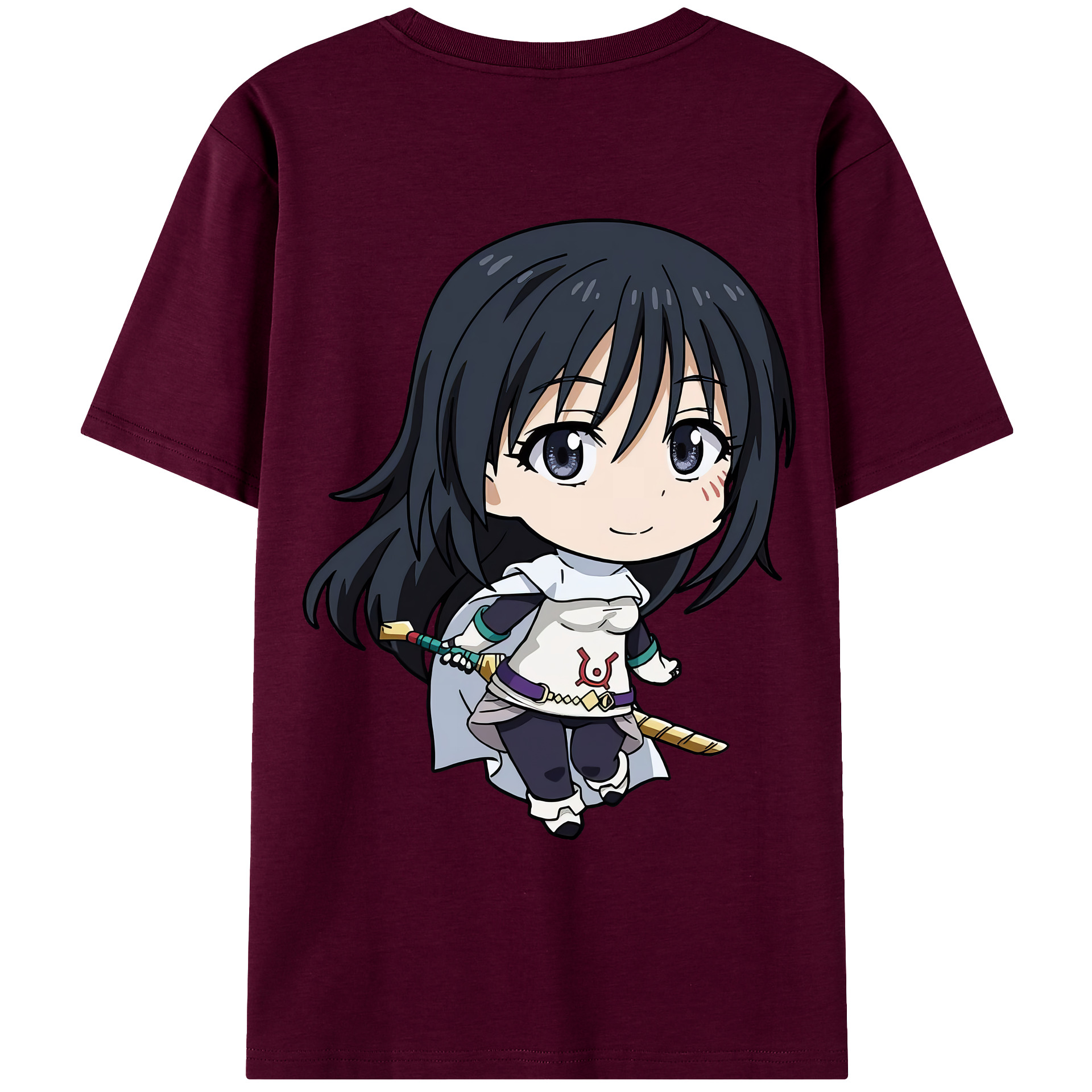 （画像用） 転スラ Regarding Reincarnated to Slime レディース半袖Tシャツ(バックプリント)